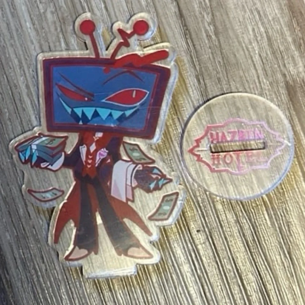 Hazbin Hotel Helluva Boss Vox maid cafe anime acrylic figure standee